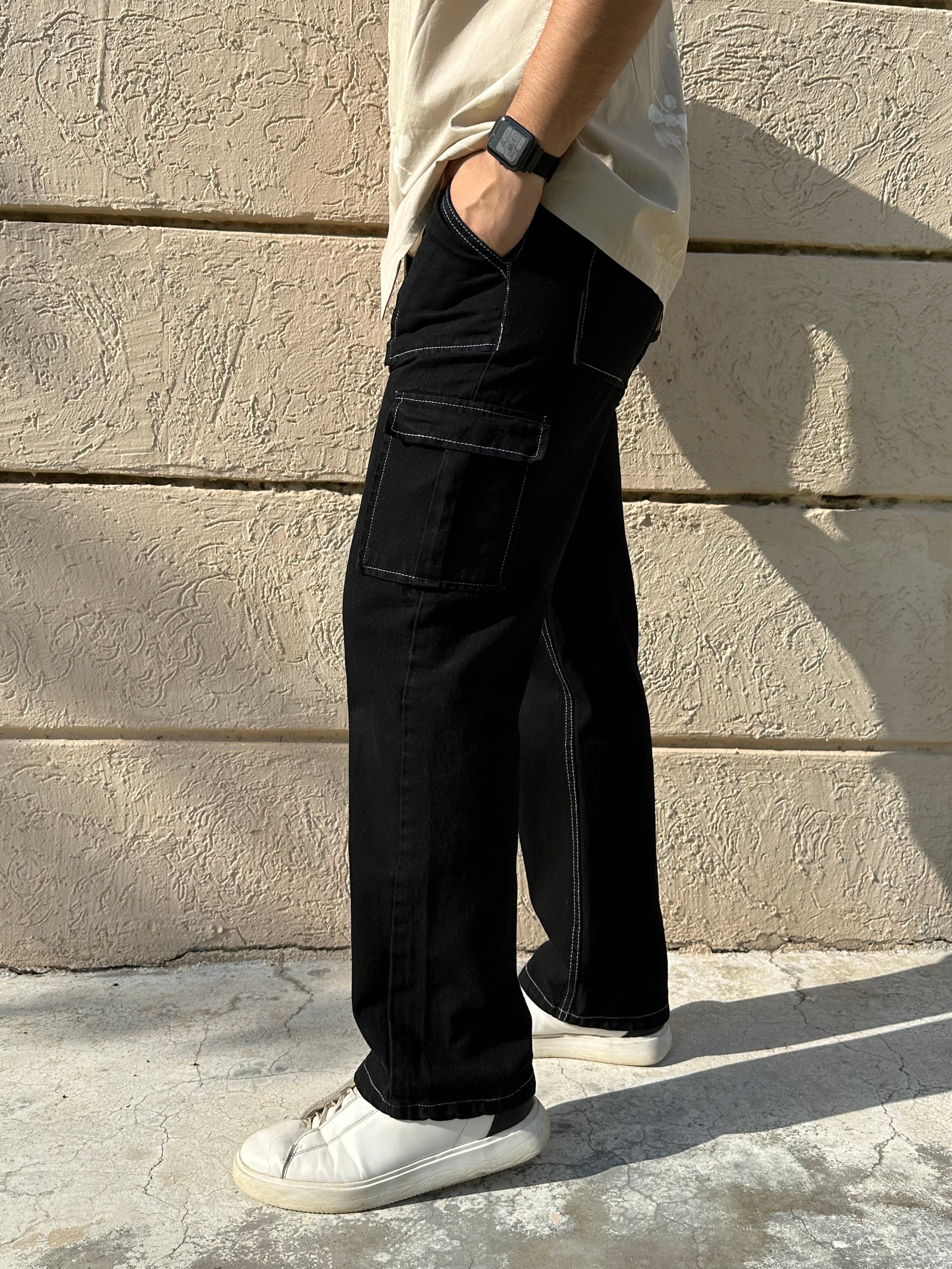 Buy Black Trousers & Pants for Men by URBANO FASHION Online | Ajio.com